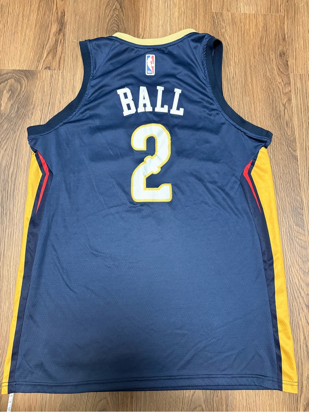 Nike New Orleans Pelicans Lonzo Ball Men’s Basketball Jersey - Picture 6 of 7